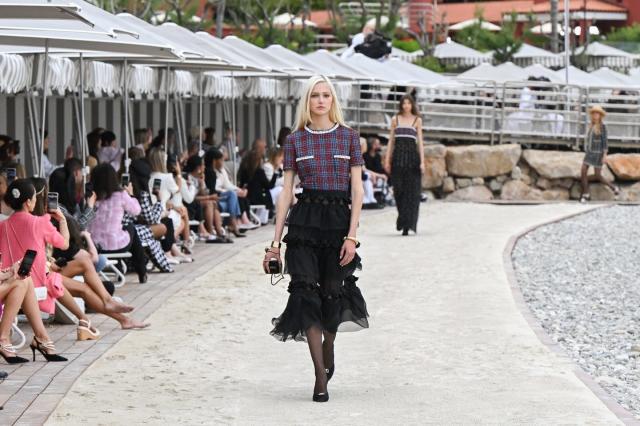 Chanel Paid A Flying Visit To The Sands Of Monte Carlo For Its Cruise 2023  Show