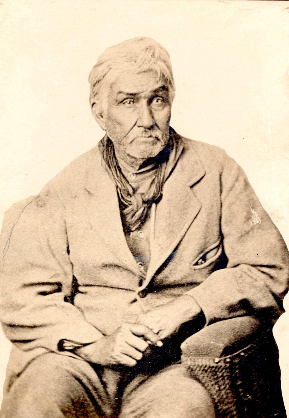 Jesse Chisholm, in 1866.