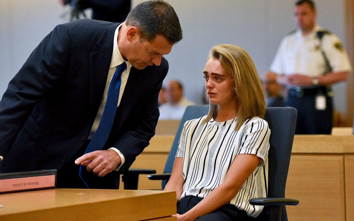 Michelle Carter was convicted in the death of Conrad Roy, her boyfriend, who she encouraged by text message to kill himself