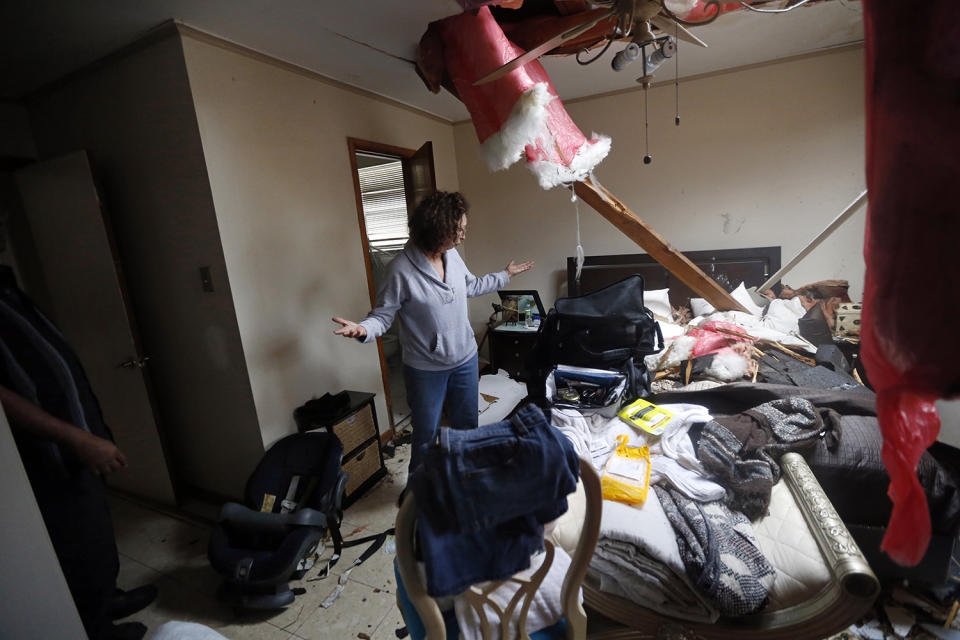 Tornadoes touch down in southern Louisiana