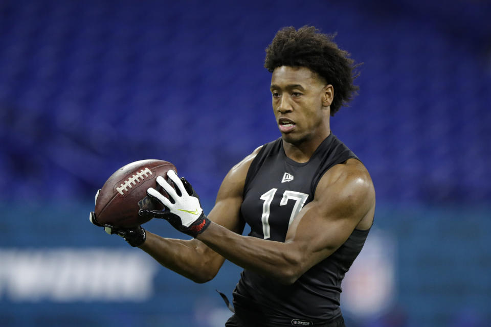Liberty wide receiver Antonio Gandy-Golden was a fourth-round pick of the Washington Redskins. (AP Photo/Michael Conroy)