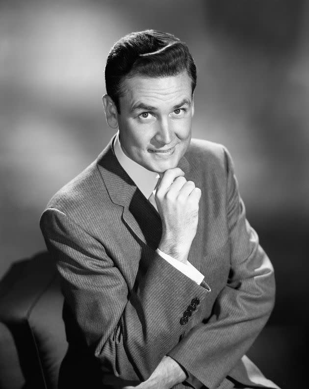 Game show host Bob Barker in 1956.