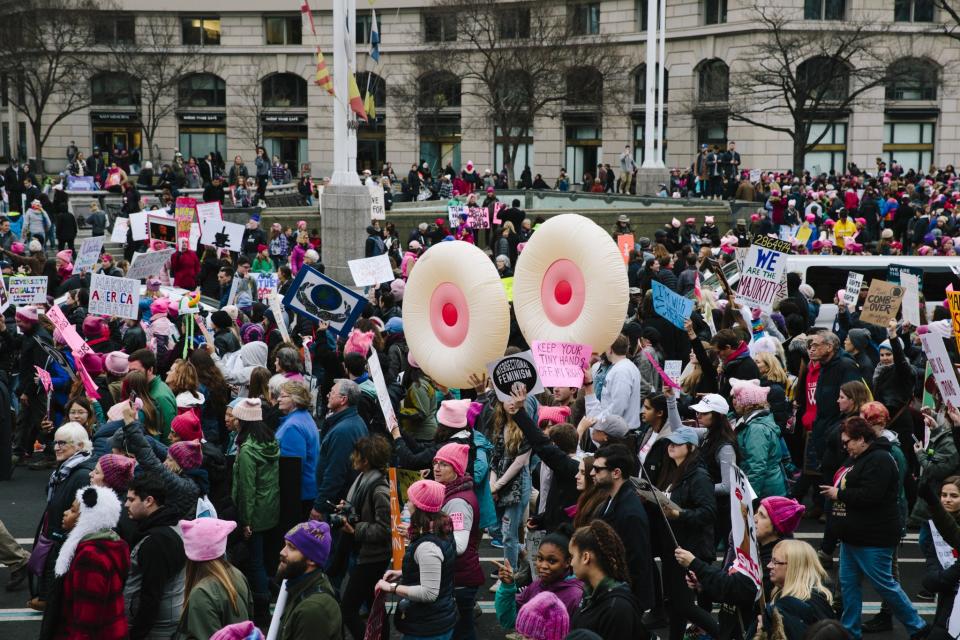 Scenes from the Women’s March on Washington