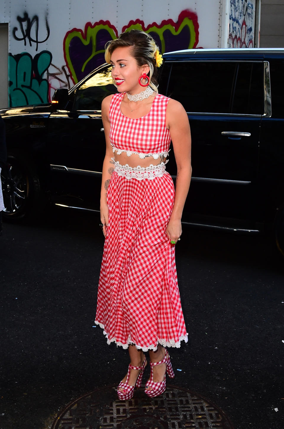 HIT: Miley Cyrus in New York