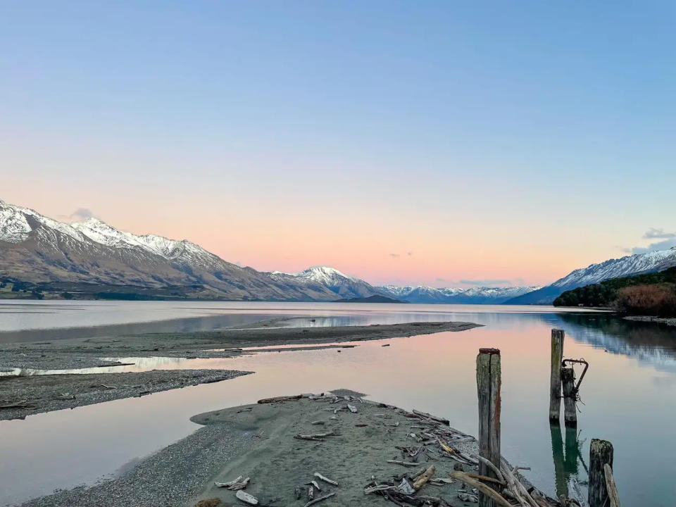 Ein Blick auf den Sonnenuntergang von dem kleinen Haus aus. - Copyright: Monica Humphries/Insider