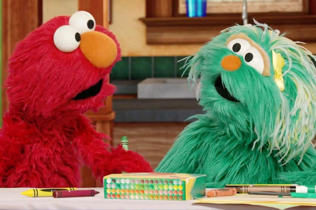 Beloved Street Residents Elmo and Rosita Encourage Self-Care for Military Families