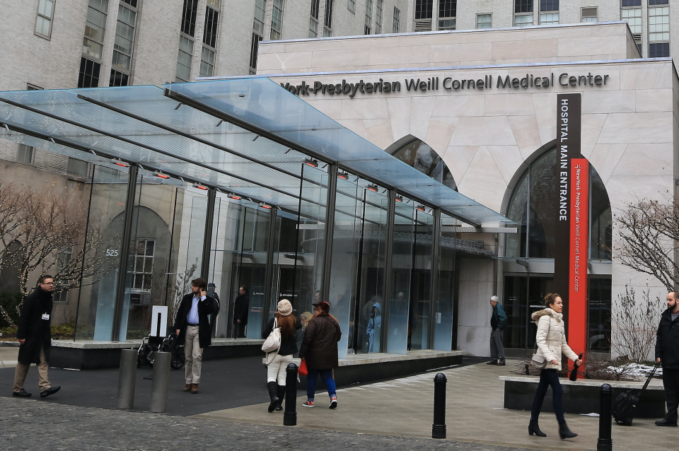 General views of NewYork-Presbyterian/ Weill Cornell Medical Center on February 21, 2014 in New York City. (Photo: Alessio Botticelli/GC Images) 