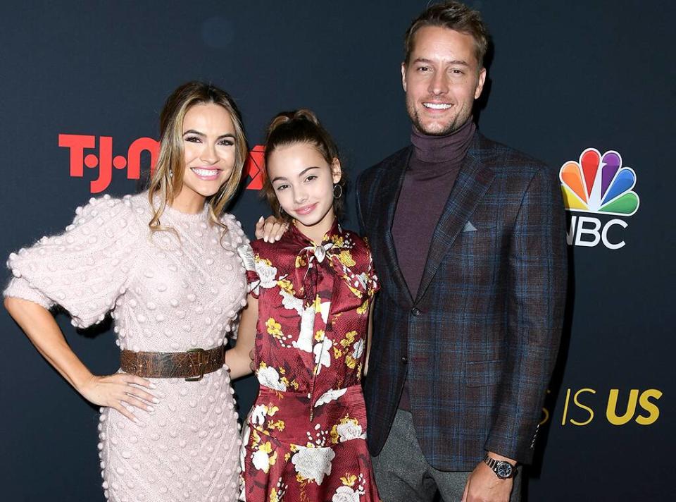 Chrishell Hartley, Isabella Hartley, Justin Hartley