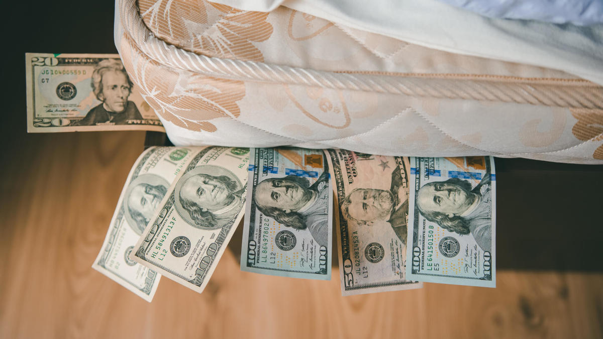 Top 7 places people hide cash at home