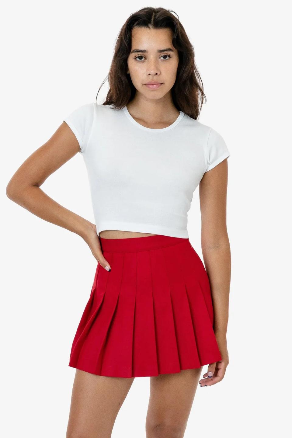 Los Angeles Apparel Tennis Skirt