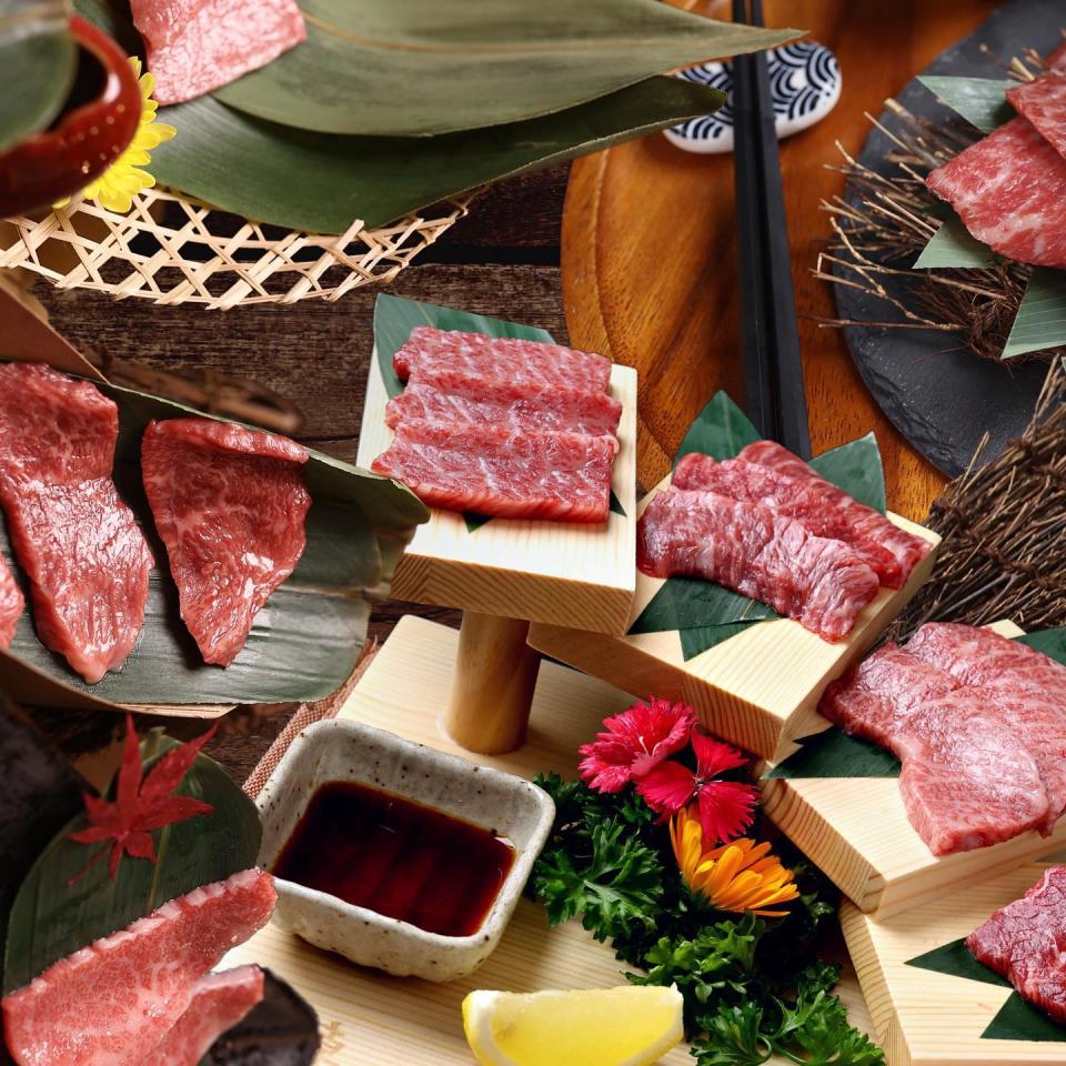 Kampai Yakiniku - Assortment of meat cuts