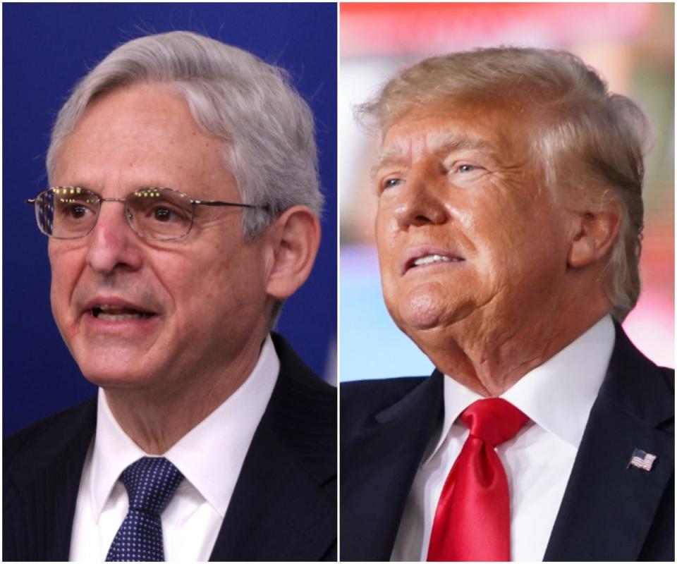 Merrick Garland vs Donald