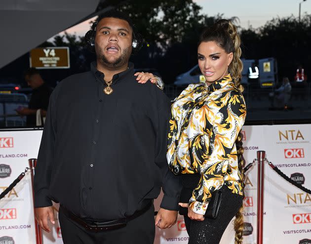 Harvey and Katie Price at the NTAs (Photo: Karwai Tang via Getty Images)