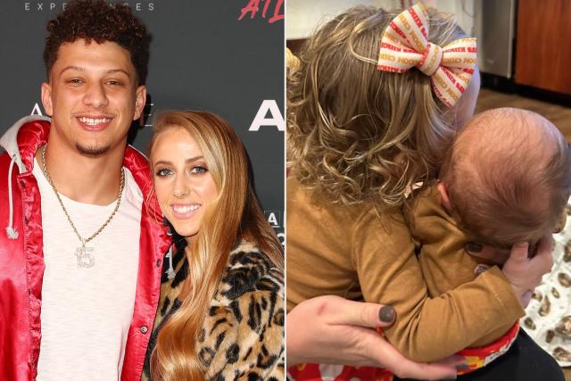 Brittany Mahomes shares photo of daughter Sterling holding baby brother -  Good Morning America