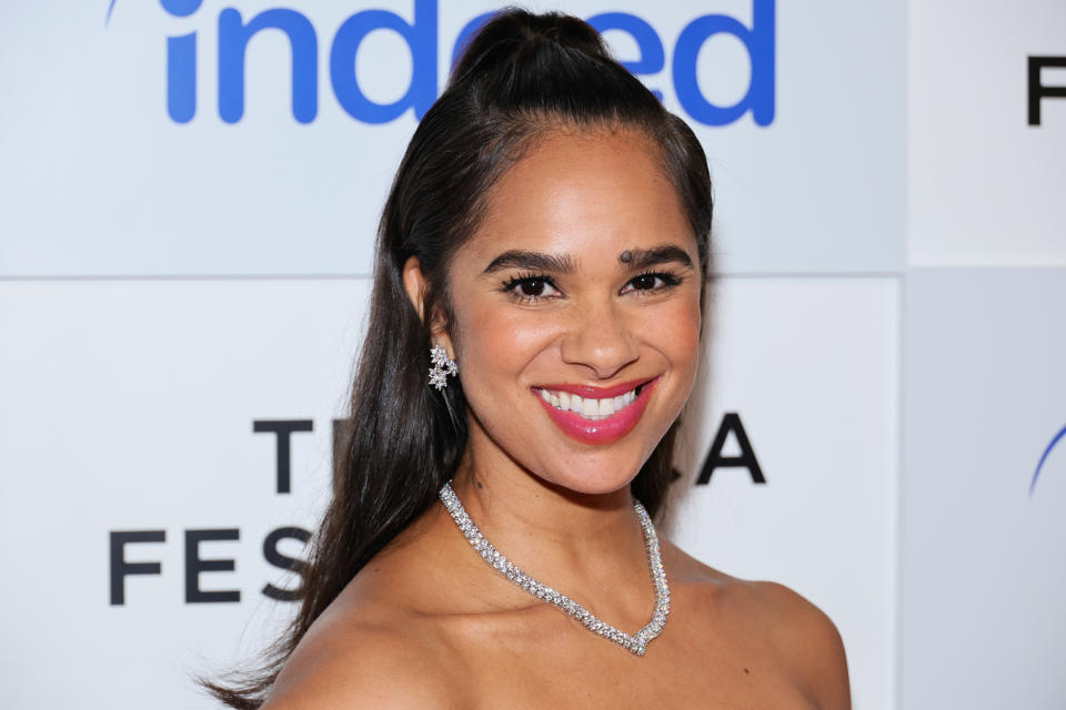 Closeup of Misty Copeland