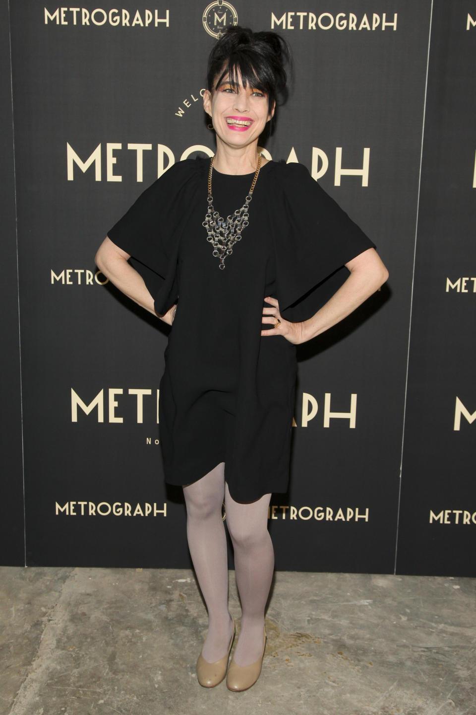 FILE - Kathleen Hanna attends the opening night of the Metrograph movie theater on March 2, 2016, in New York. Hanna released a memoir "Rebel Girl: My Life as a Feminist Punk." (Photo by Andy Kropa/Invision/AP, File)