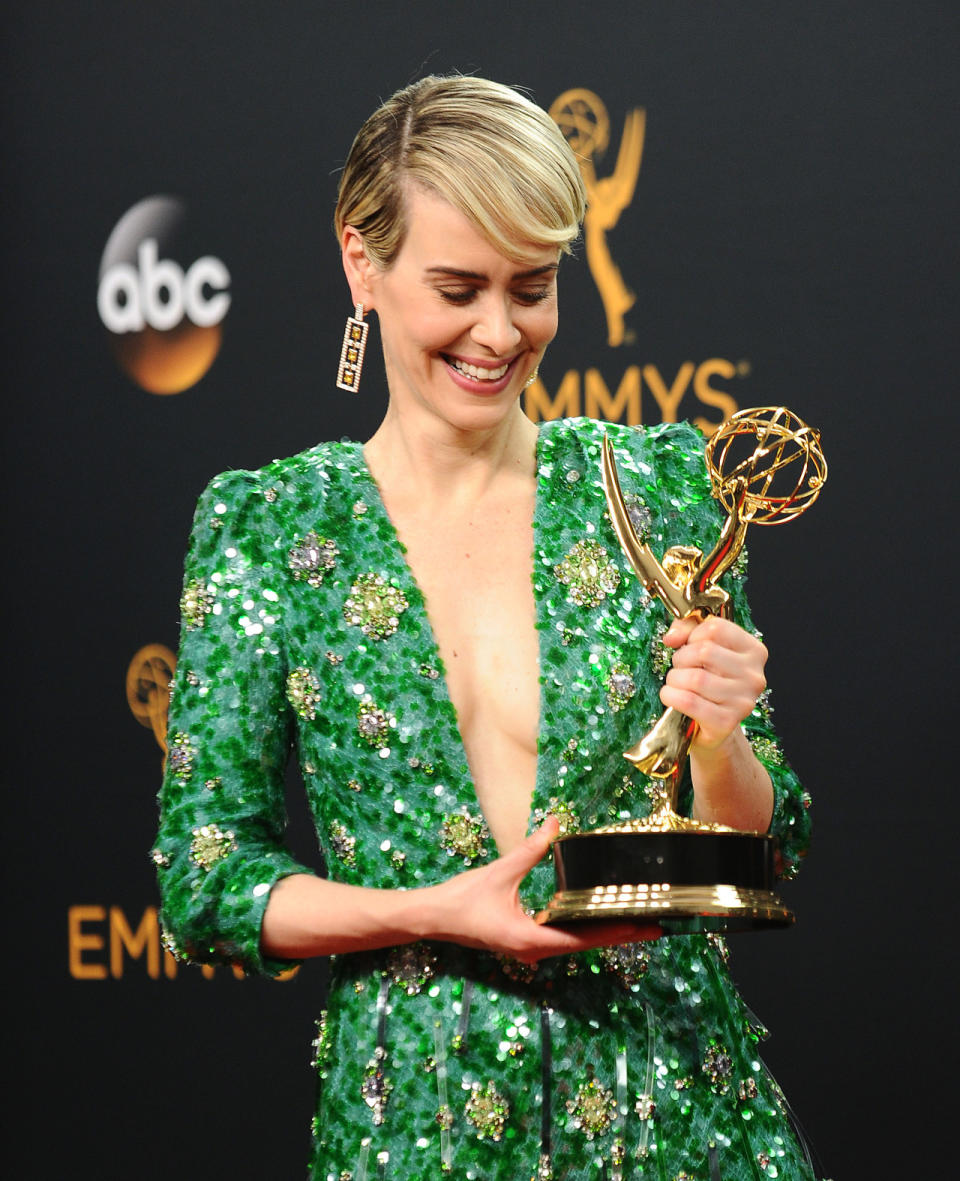 Ella de paso cumplió su deseo de conquistar un premio Emmy.