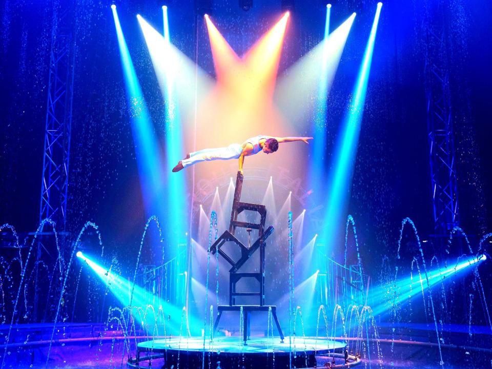 Cirque Italia presents Water Circus March 12-15.