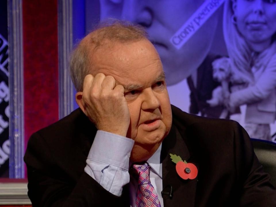 Ian Hislop called out Gary Neville on ‘Have I Got News For You’ (BBC)