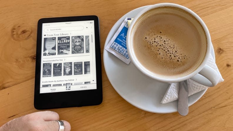 The 2022 Kindle is the best e-reader we've ever tested and it's on sale at Amazon today.