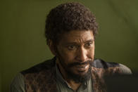 This image released by NBC shows Ron Cephas Jones in a scene from "This is Us." Jones won the award for outstanding guest actor in a drama series during the Creative Arts Emmy Awards on Saturday, Sept. 19, 2020. (Ron Batzdorff/NBC via AP)