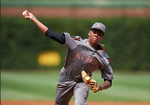 Get used to seeing Hunter Greene. He's going to be around a while. (AP)