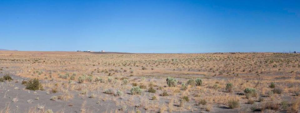 Shrub steppe land at the Hanford nuclear reservation site in Eastern Washington is proposed to be leased for clean energy generation.