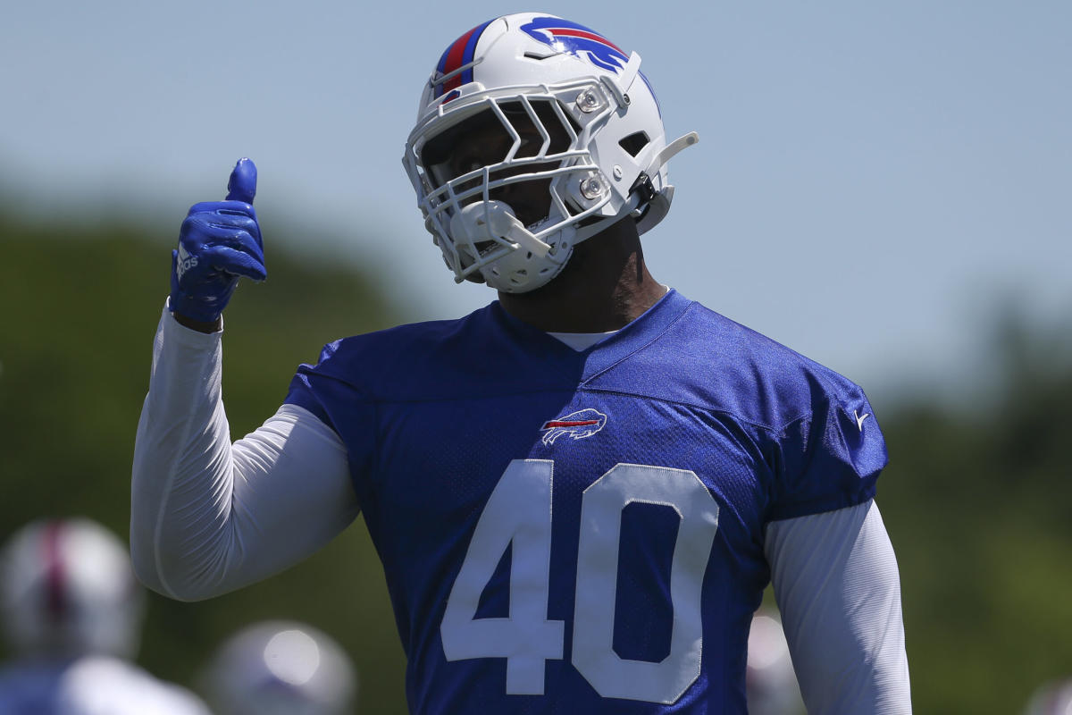 Buffalo Bills 90-man roster by jersey number at training camp