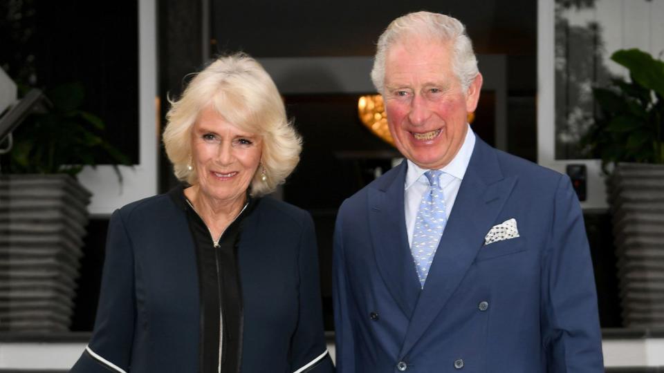 Prince Charles, Prince of Wales and Camilla, Duchess of Cornwall attend a reception hosted by Governor-General Dame Patsy Reddy at Government House