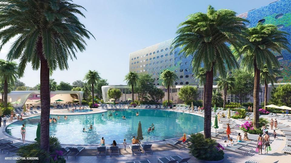 Universal Terra Luna Resort pool concept