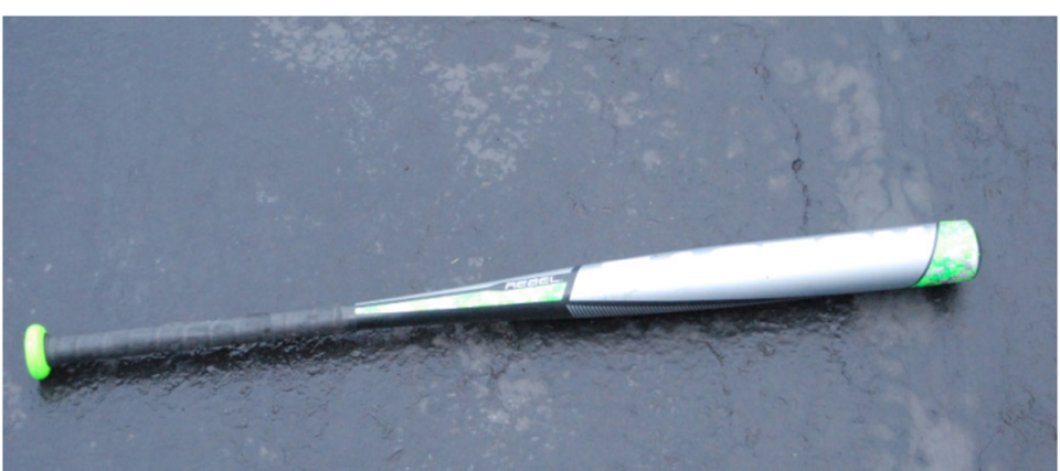 Baseball bat allegedly used to intimidate John Doe 1 (USAO)