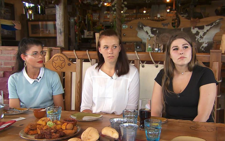 Von links nach rechts: Christina, Dana und Jacky. (Bild: RTL / Teleschau)