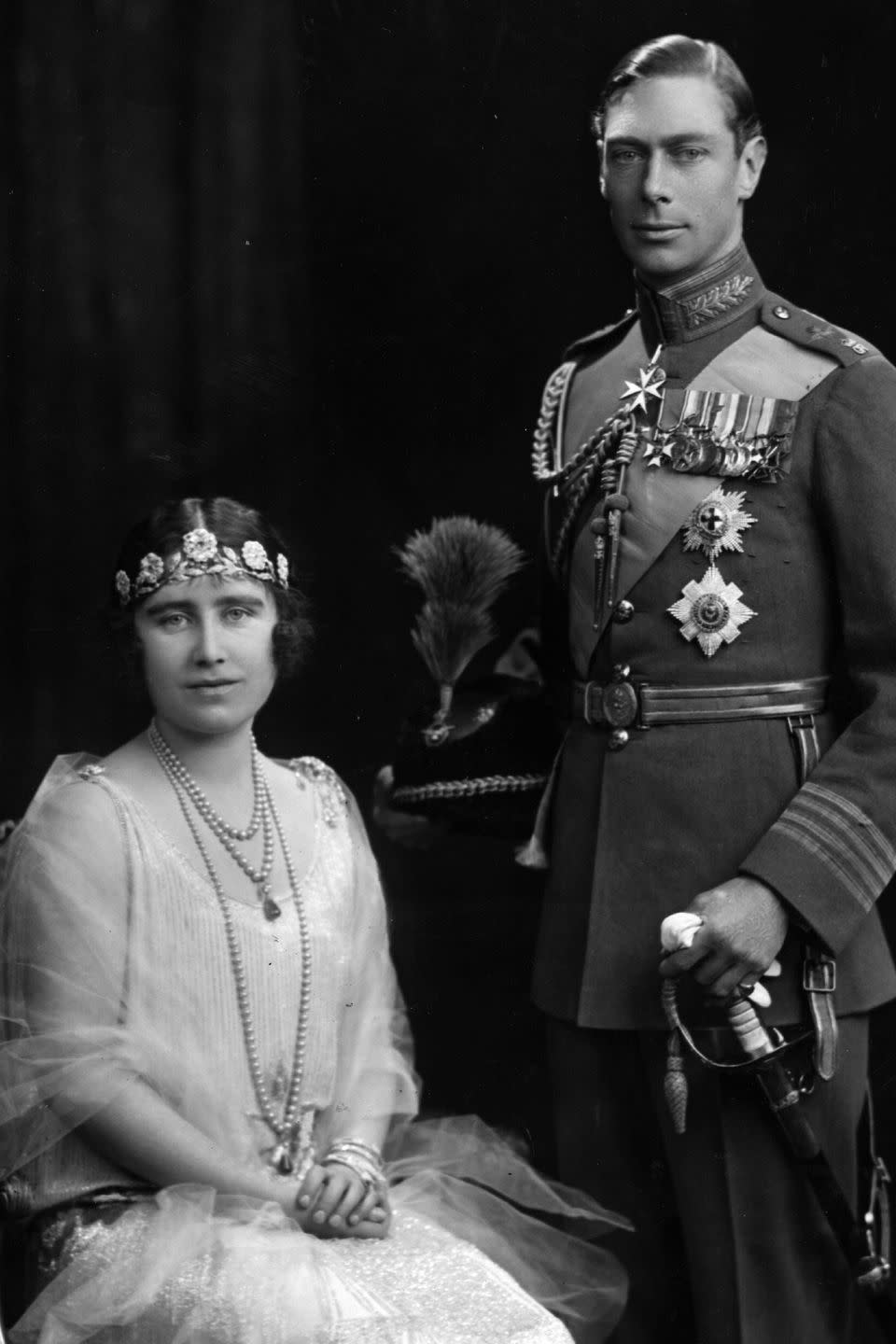 1923: Queen Elizabeth and King George VI