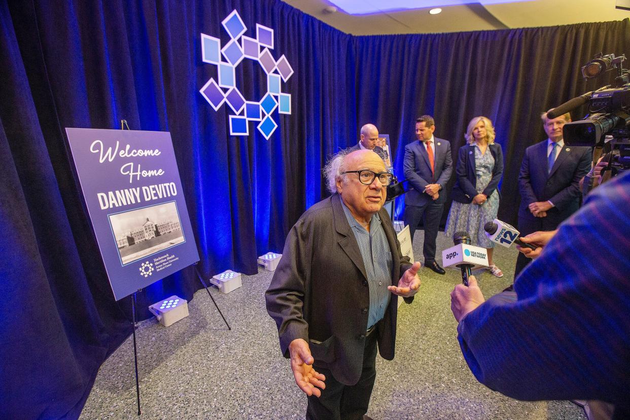 Danny DeVito makes a $500,000 donation to Jersey Shore University Medical Center on July 10, 2023.