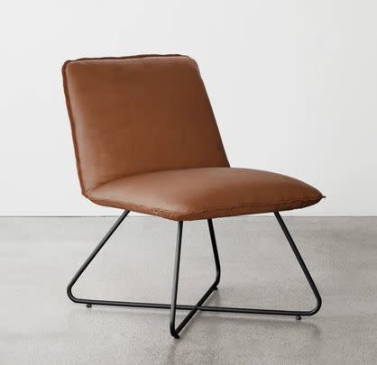 A mid-century modern inspired chair