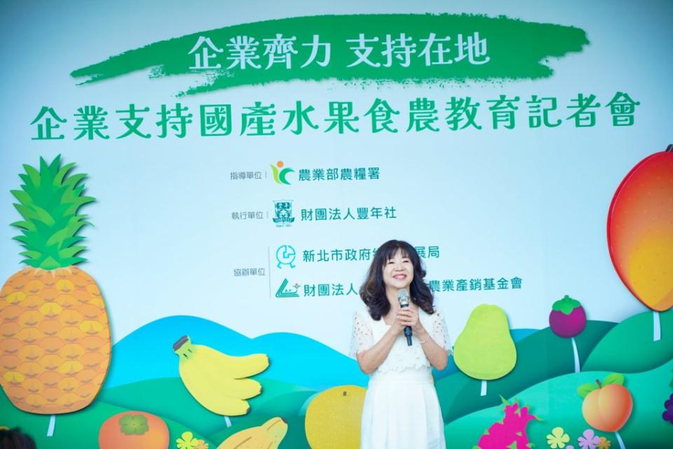新北市經濟發展局局長盛筱蓉說，未來計畫將有「清溪女王」美稱的香魚作為新店特色農產品。（攝影／吳尚鴻）