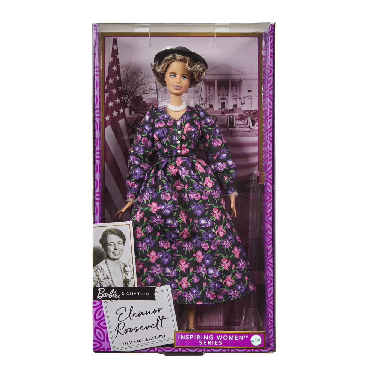 Mattel's new Eleanor Roosevelt Barbie hit shelves on Wednesday. (Photo: Mattel)