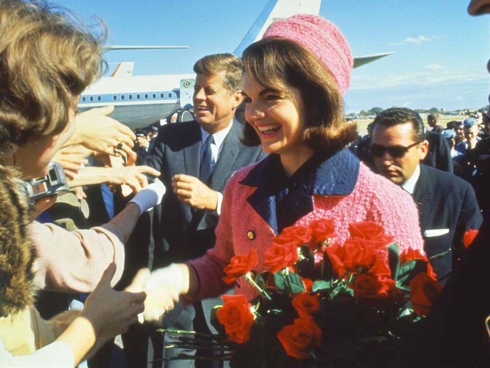 Art Rickerby/The LIFE Picture Collection/Shutterstock Jackie and John F. Kennedy arrive at Dallas Love Field airport and greet the crowd on Nov. 22, 1963