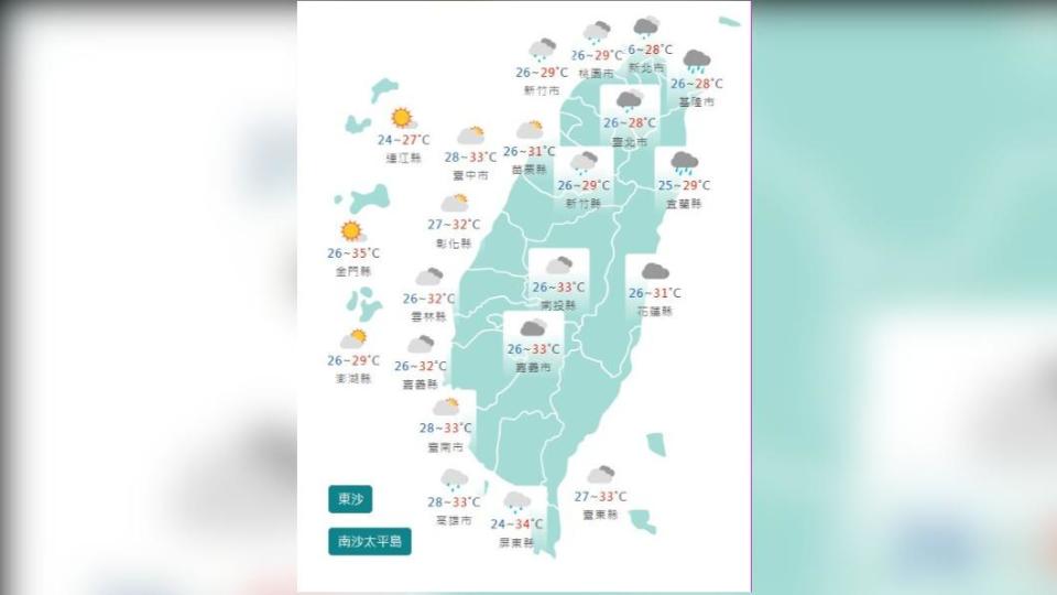 圖／中央氣象局