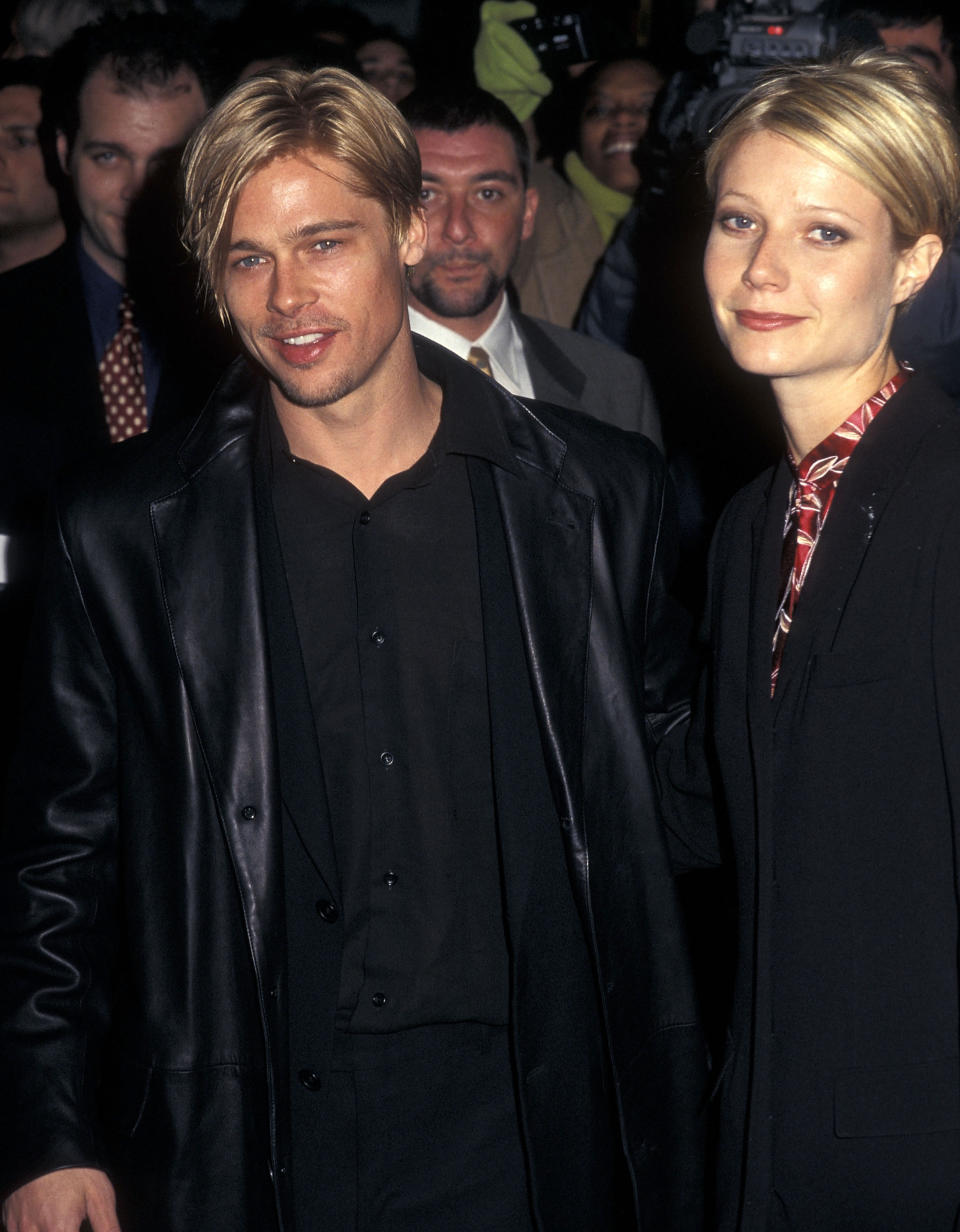Brad Pitt and Gwyneth Paltrow pictured together in 1997. (Getty Images)