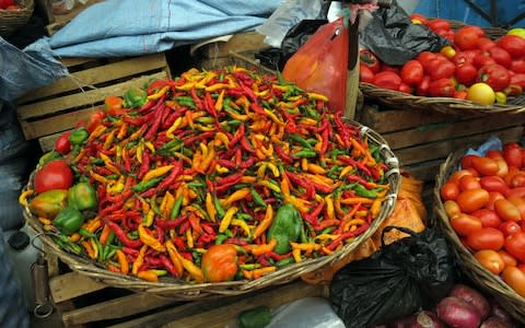 Peppers, Sucre, Bolivia - Credit: istock
