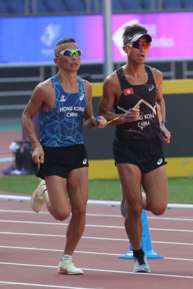 黃景陽補上奪男子T13級1500米銅牌。（圖：中國香港殘疾人奧委會）