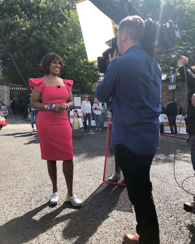 Gayle King Wears Gold Sandals to Veuve Clicquot's 2023 Polo Classic –  Footwear News