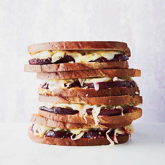 Day 14: Smoky Vegetarian Beet Reubens