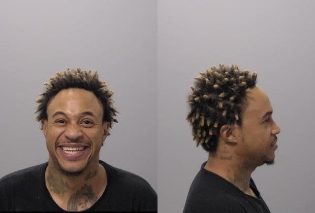 Orlando Brown was arrested Thursday for domestic violence. (Photo: Allen County Sheriff's Office)
