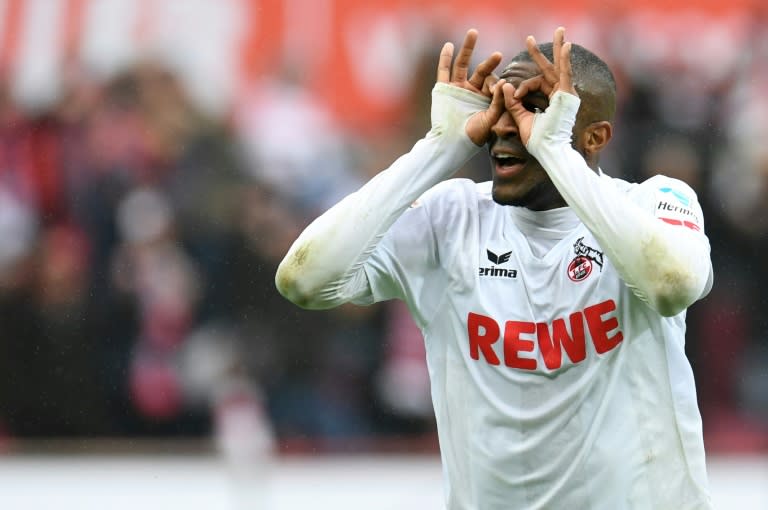 French striker Anthony Modeste is joining Tianjin Quanjian from Cologne in a deal that could be worth 35 million euros