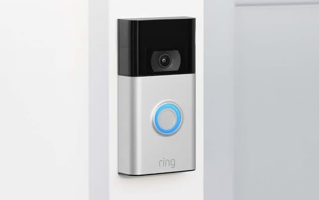 Take 30% off this wireless Ring video doorbell.