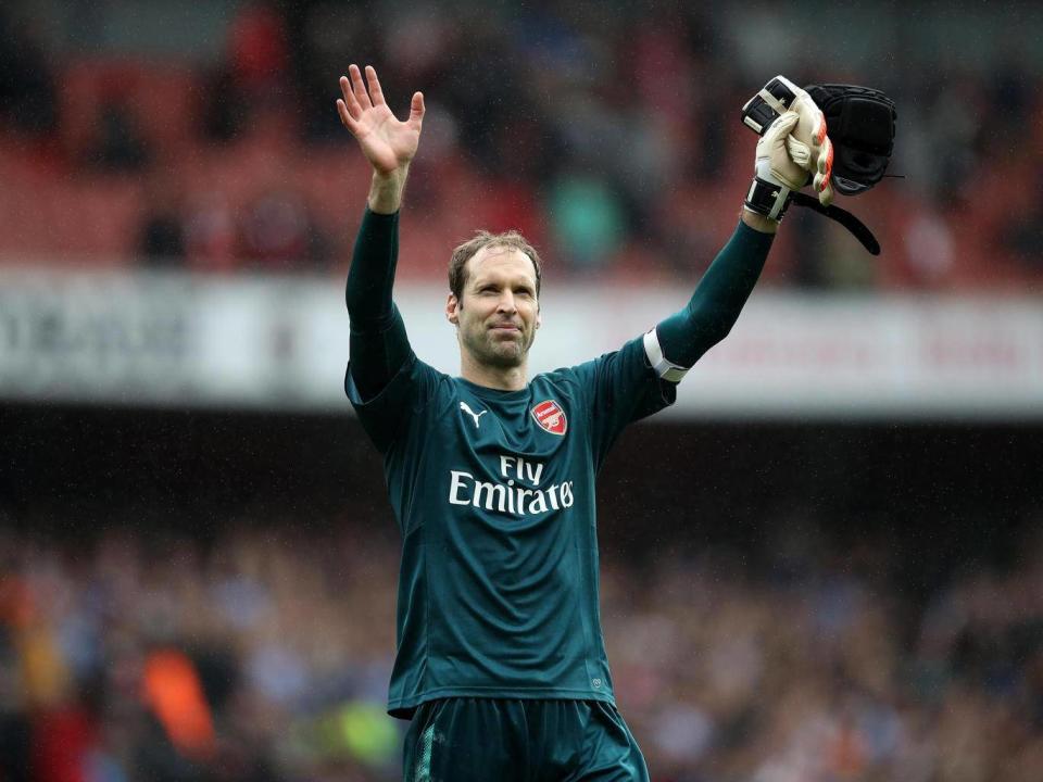 Arsenal's Petr Cech starts north London derby mind games early suggesting it's time Tottenham won a trophy