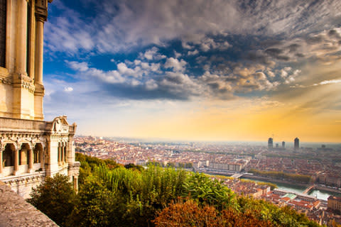 Lyon is less than five hours from London by train - Credit: GETTY
