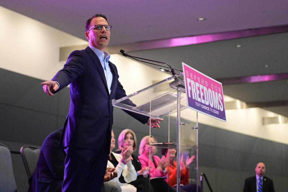 Pennsylvania Attorney General Josh Shapiro (Bastiaan Slabbers / NurPhoto via AP )